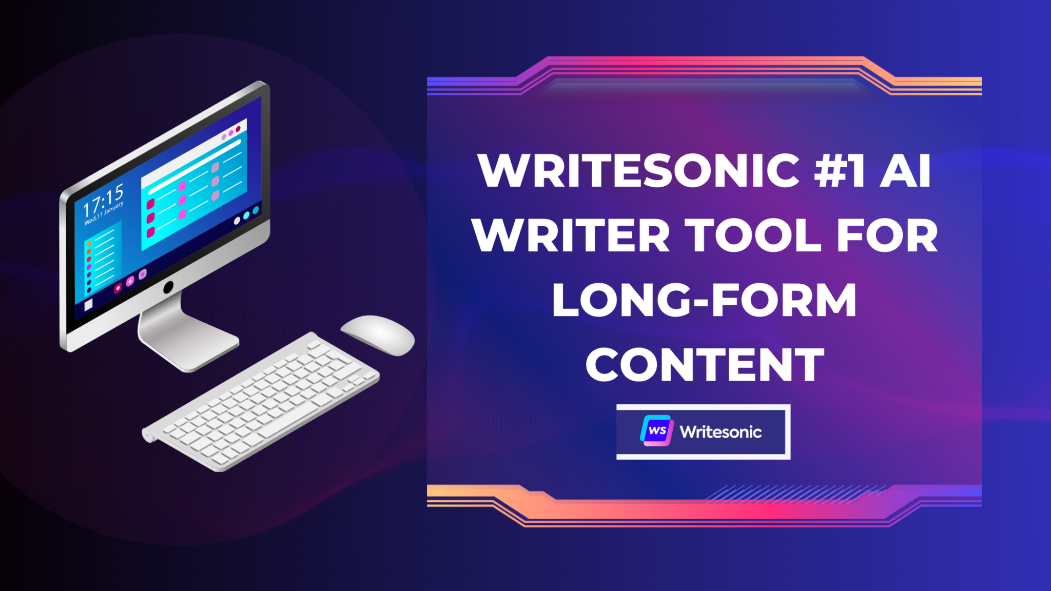 Writesonic AI is The best AI writer for long-form writing