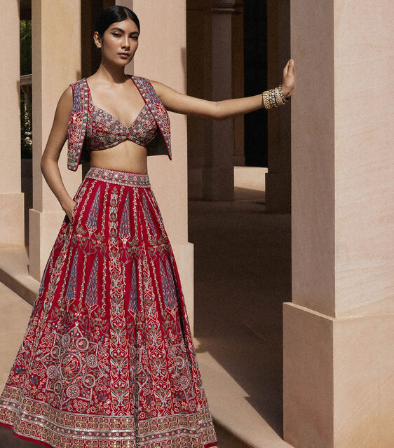 Sustainable Bridal Lehengas: Eco-Friendly Choices for Modern Brides